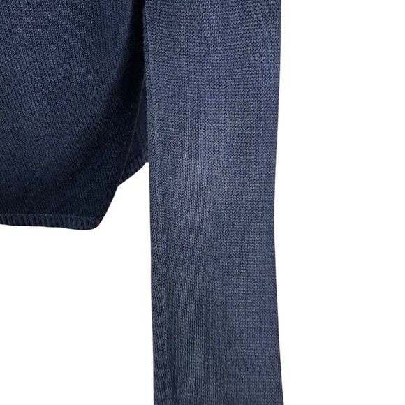 30% off! Vintage the Limited cardigan women's XS blue 100% silk knit sweater - Picture 4 of 7